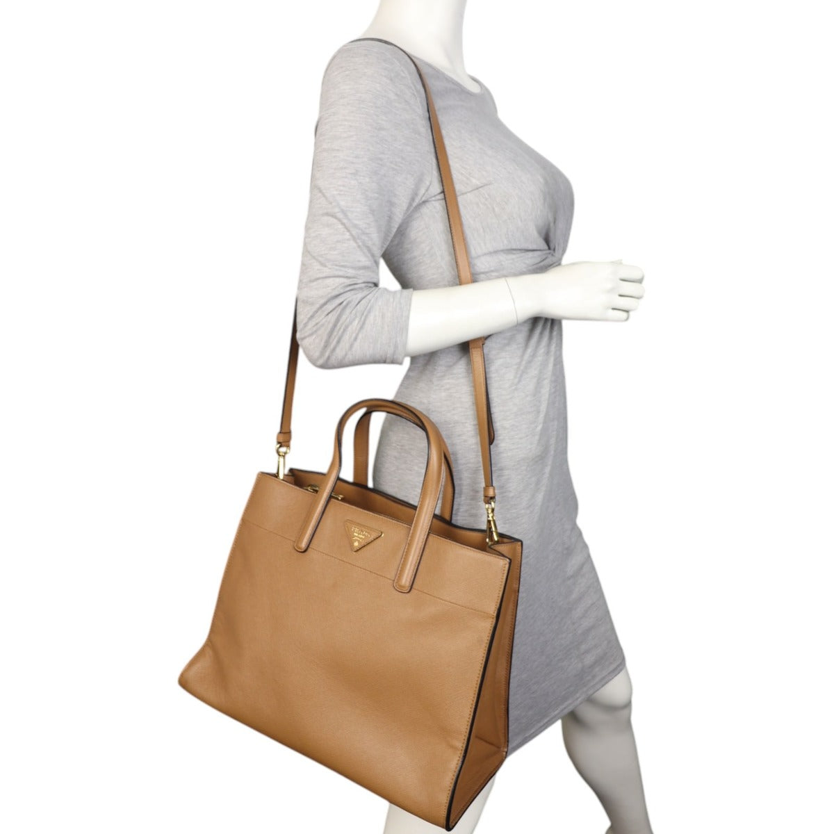 Prada Saffiano Soft Tote