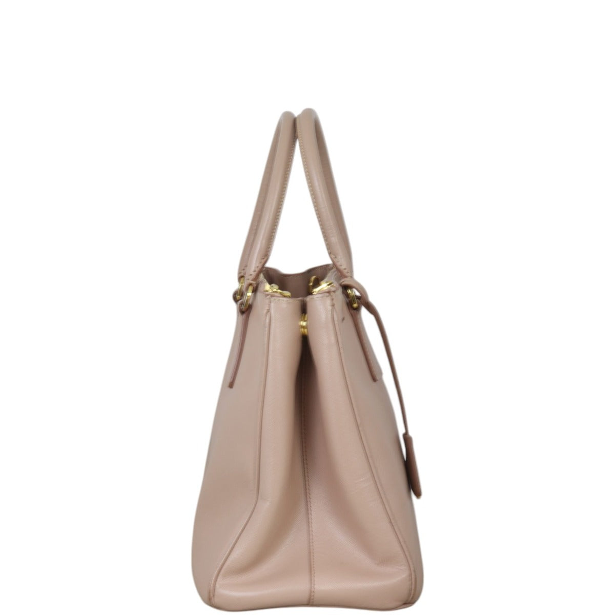 Prada Saffiano Lux Galleria Double Zip Tote Medium