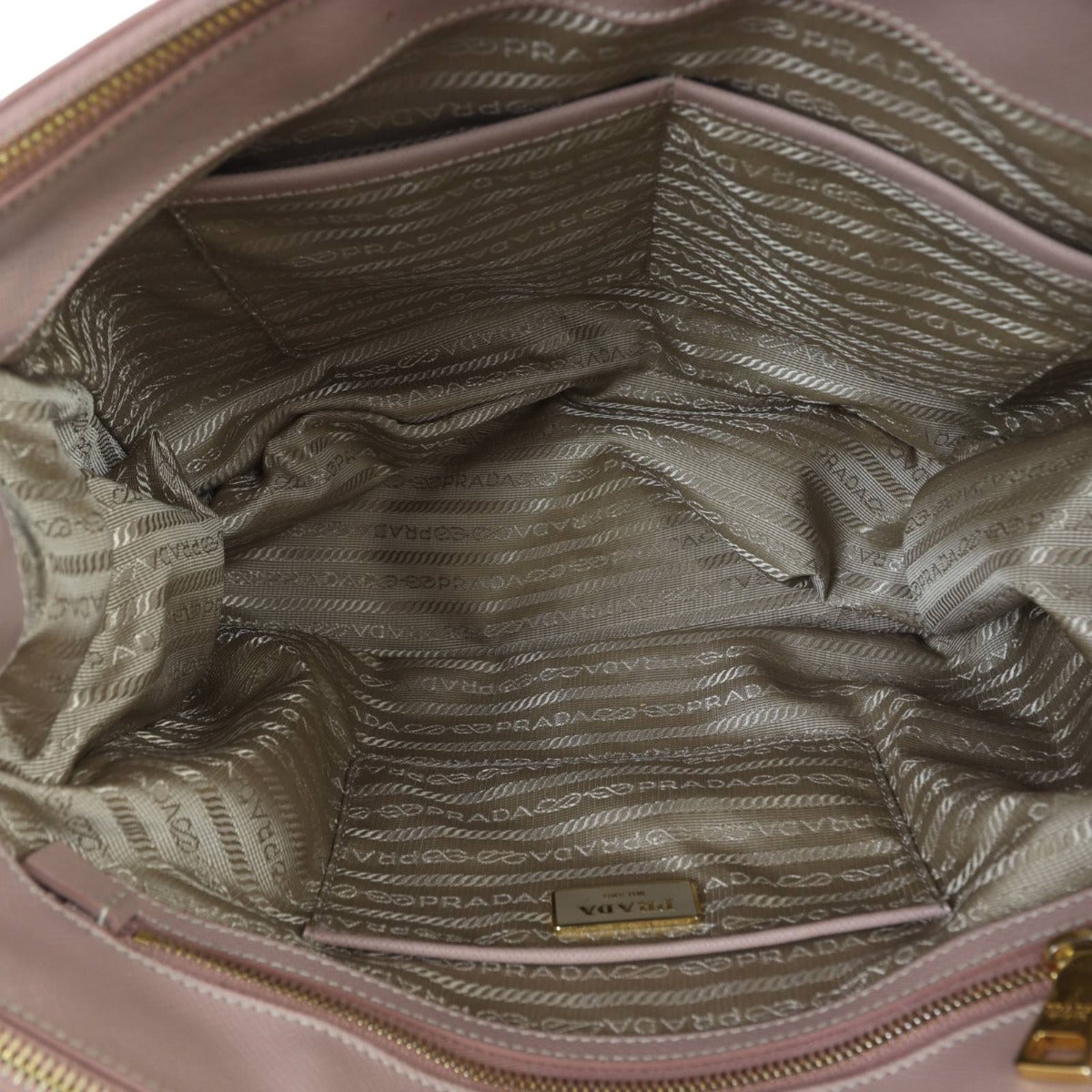 Prada Saffiano Lux Galleria Double Zip Tote Medium