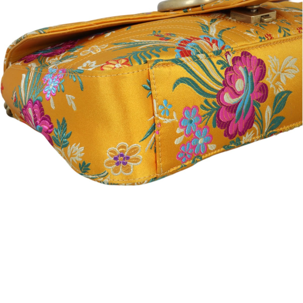 Gucci GG Marmont Matelasse Medium Shoulder Bag Floral