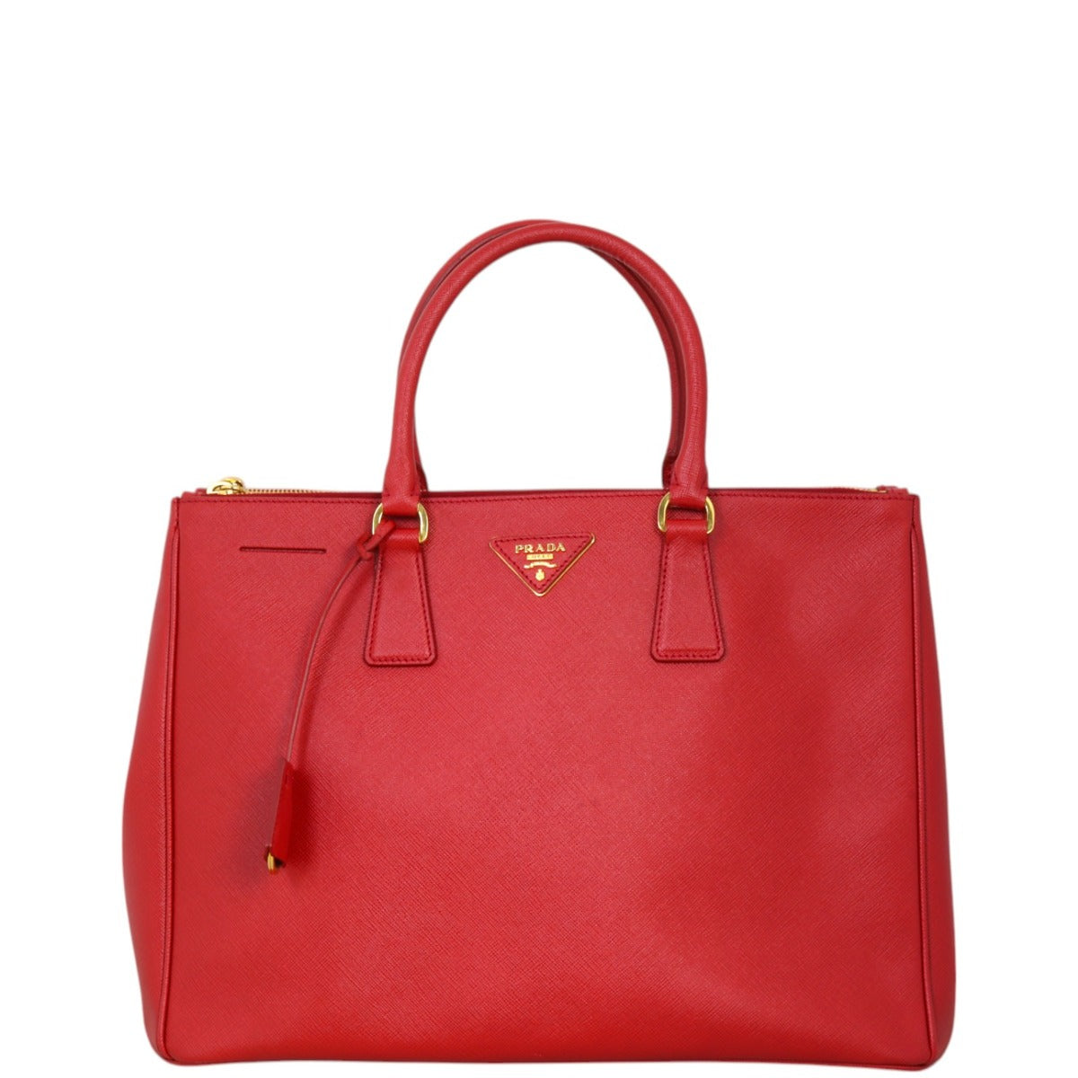 Prada Saffiano Lux Galleria Double Zip Tote Large