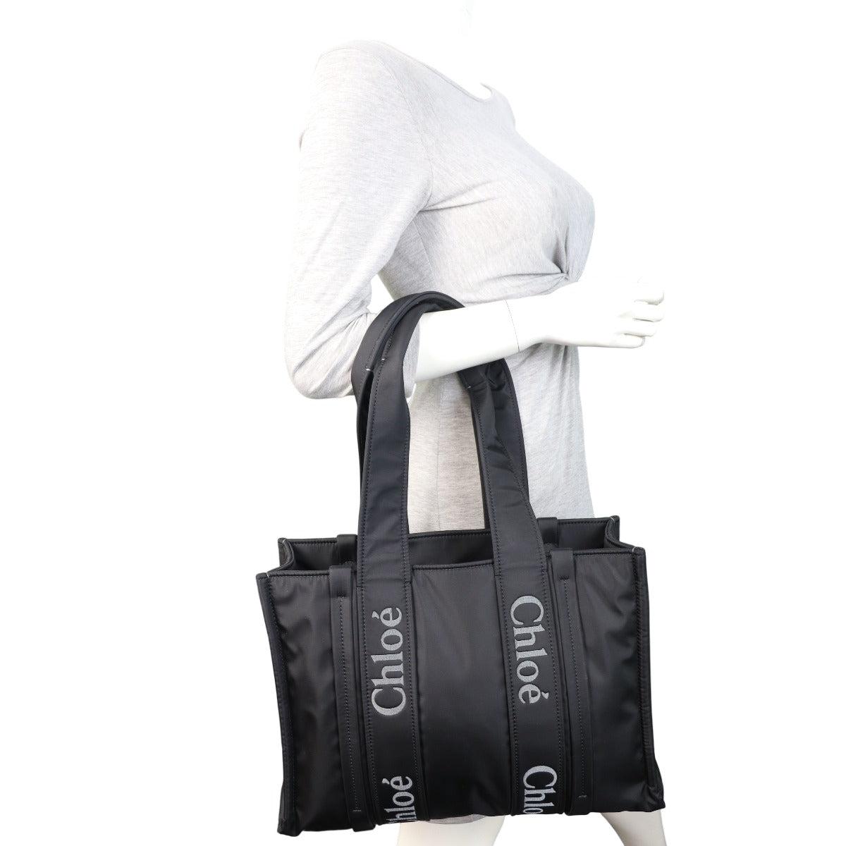 Chloe Woody Recycled Nylon Medium