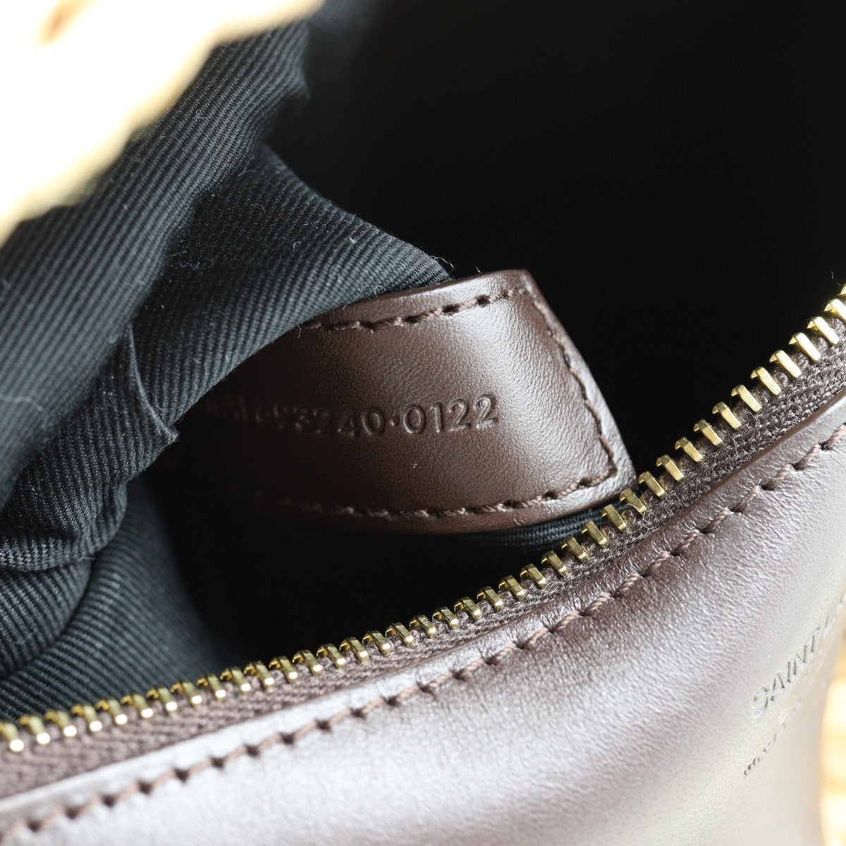 Saint Laurent Panier Raffia Tote