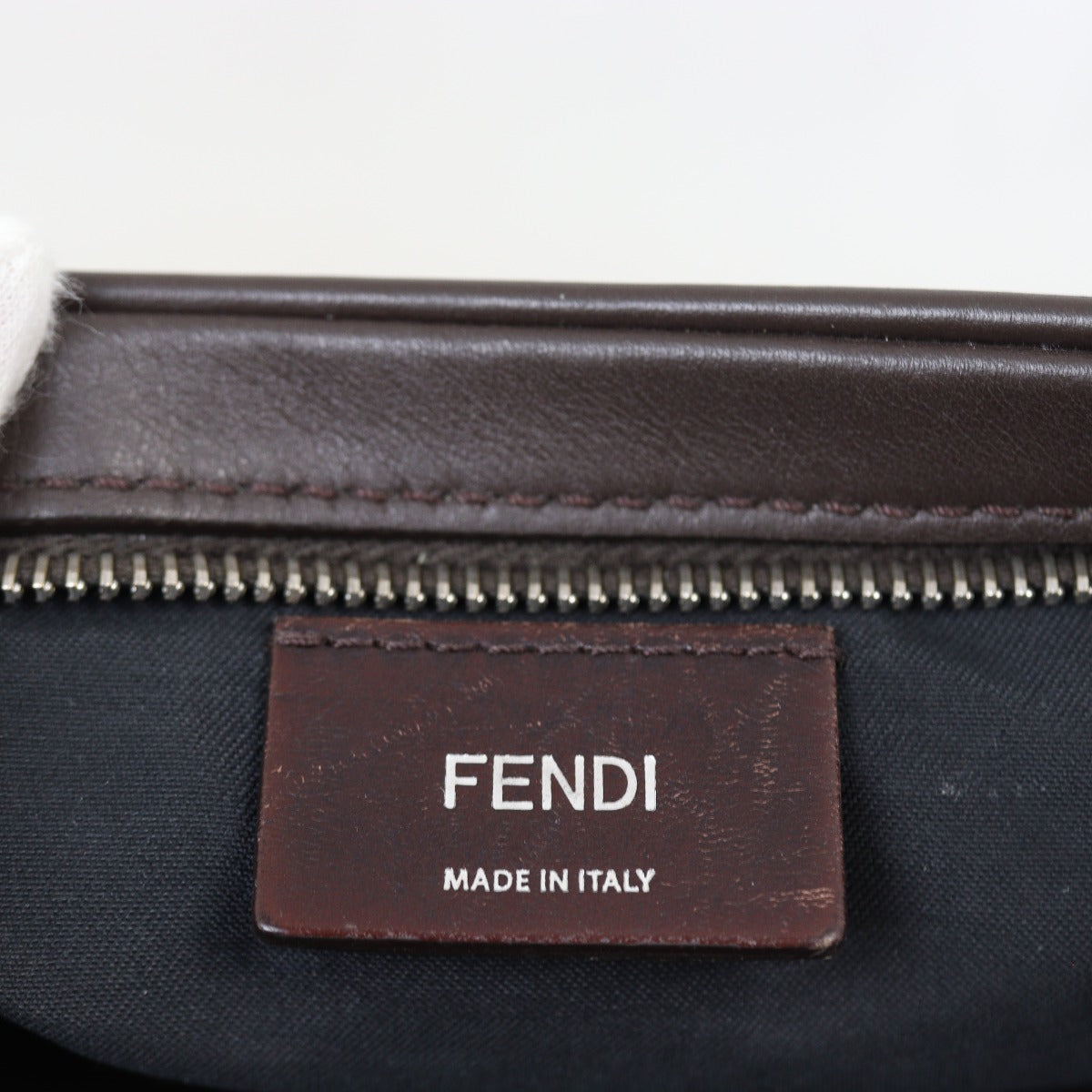 Fendi Logo FF Camera Bag