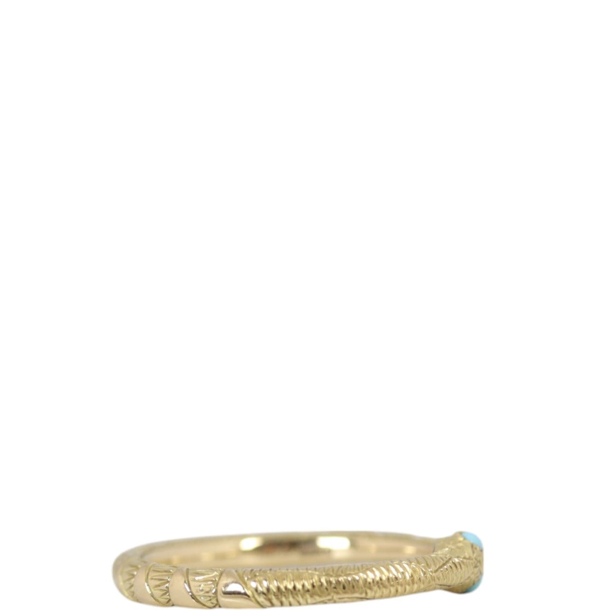 Gucci Ouroboros 18k Yellow Gold Ring