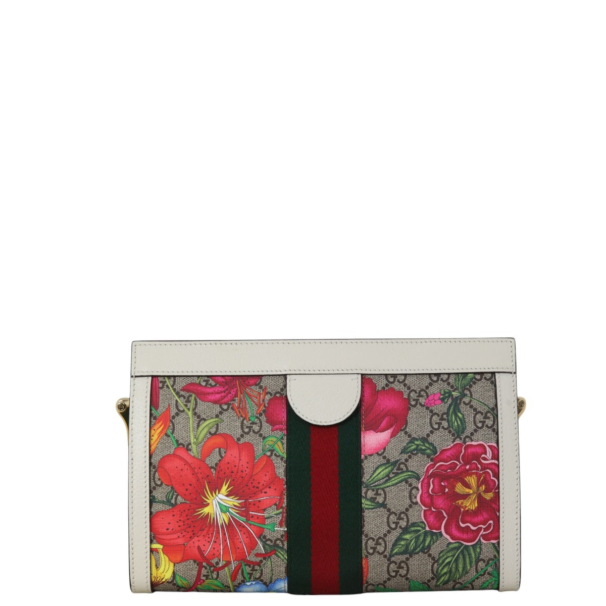 Gucci Ophidia GG Supreme Flora Small Shoulder Bag