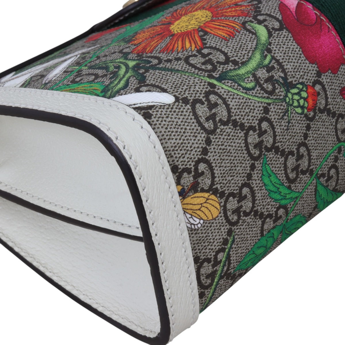Gucci Ophidia GG Supreme Flora Small Shoulder Bag