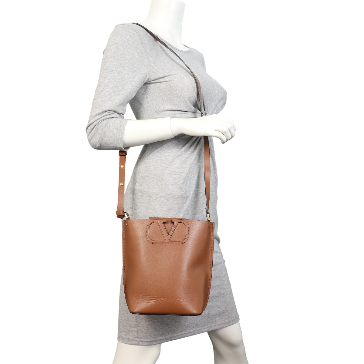 Valentino Vlogo Bucket Bag