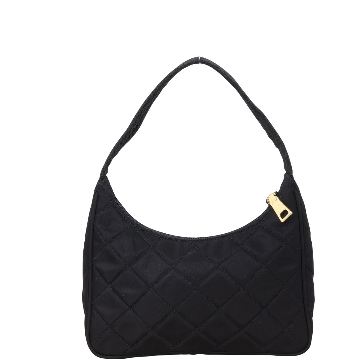 Prada Quilted Tessuto Mini Hobo