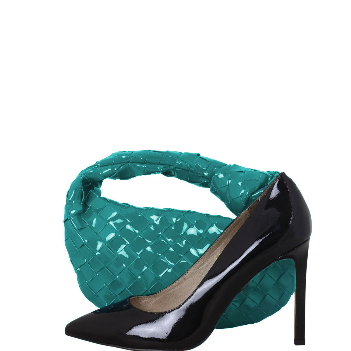 Bottega Veneta Jodie Hand Bag Mini Patent