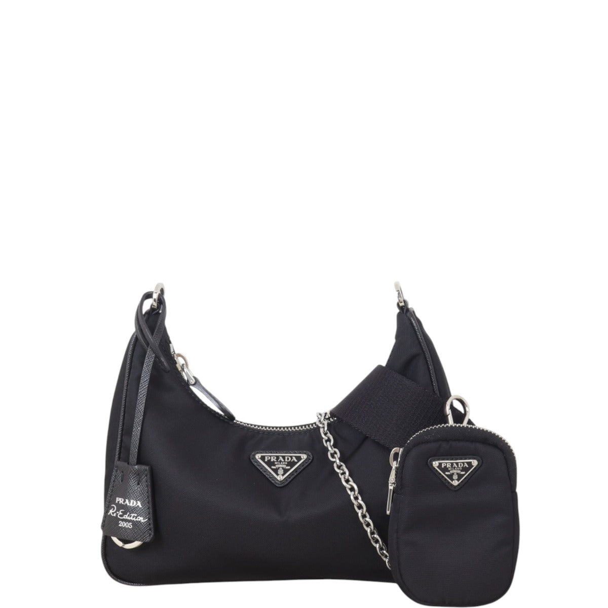 Prada Re-Edition 2005 Tessuto Shoulder Bag