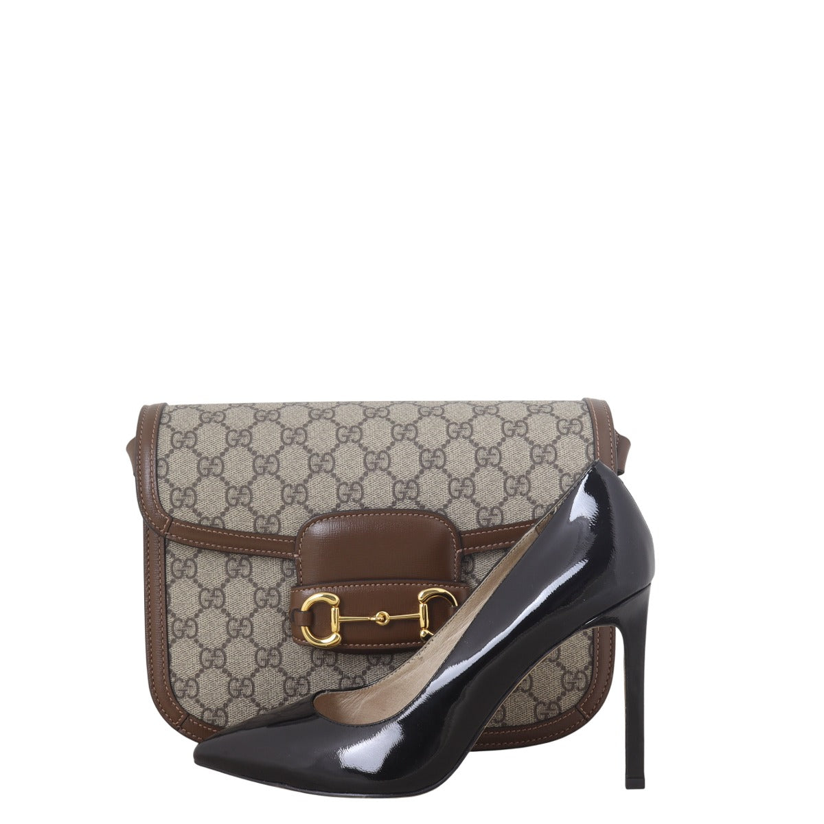 Gucci GG Supreme Horsebit 1955 Shoulder Bag