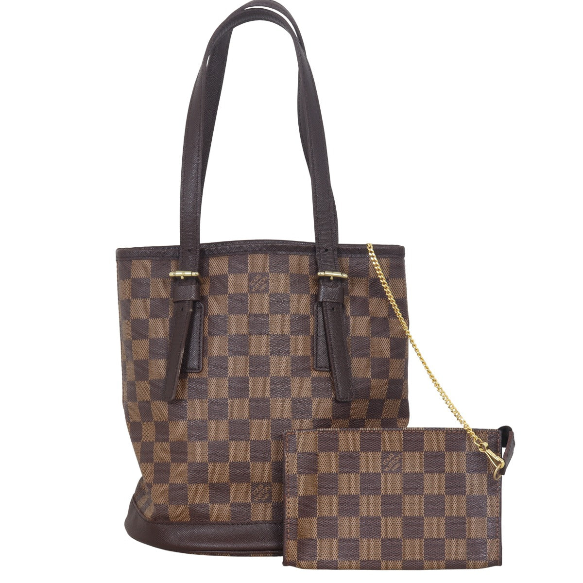 Louis Vuitton Marais Bucket Bag Damier Ebene