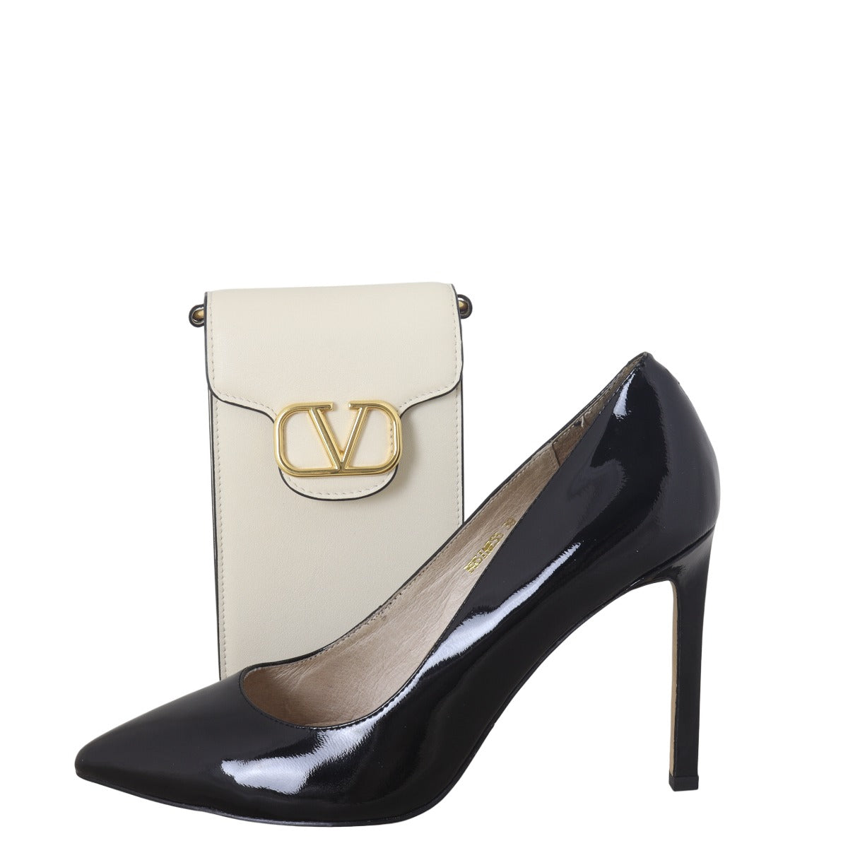 Valentino Vlogo Loco Phone Pouch on Chain