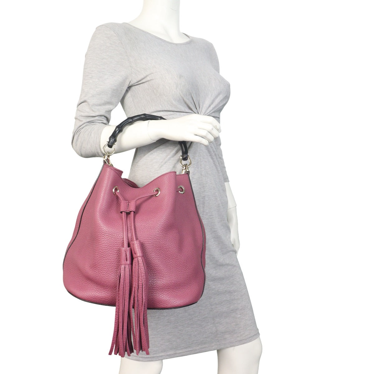 Gucci Miss Bamboo Bucket Bag