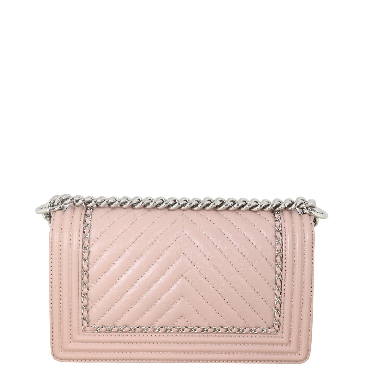 Chanel Boy Old Medium Chain Around Chevron