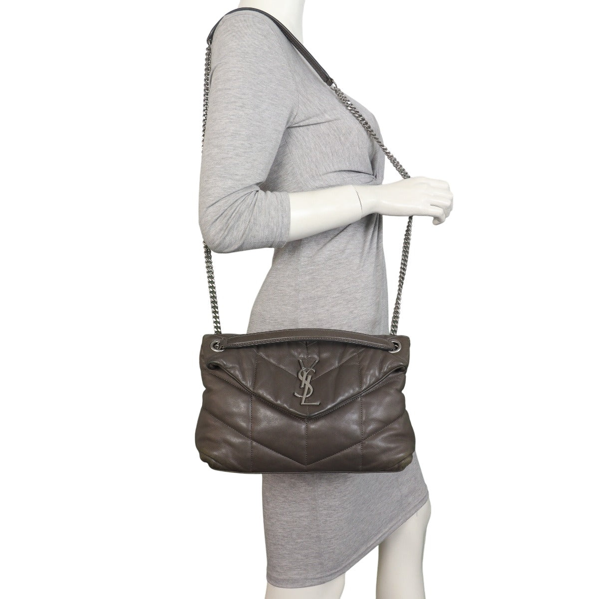 Saint Laurent Loulou Puffer Small