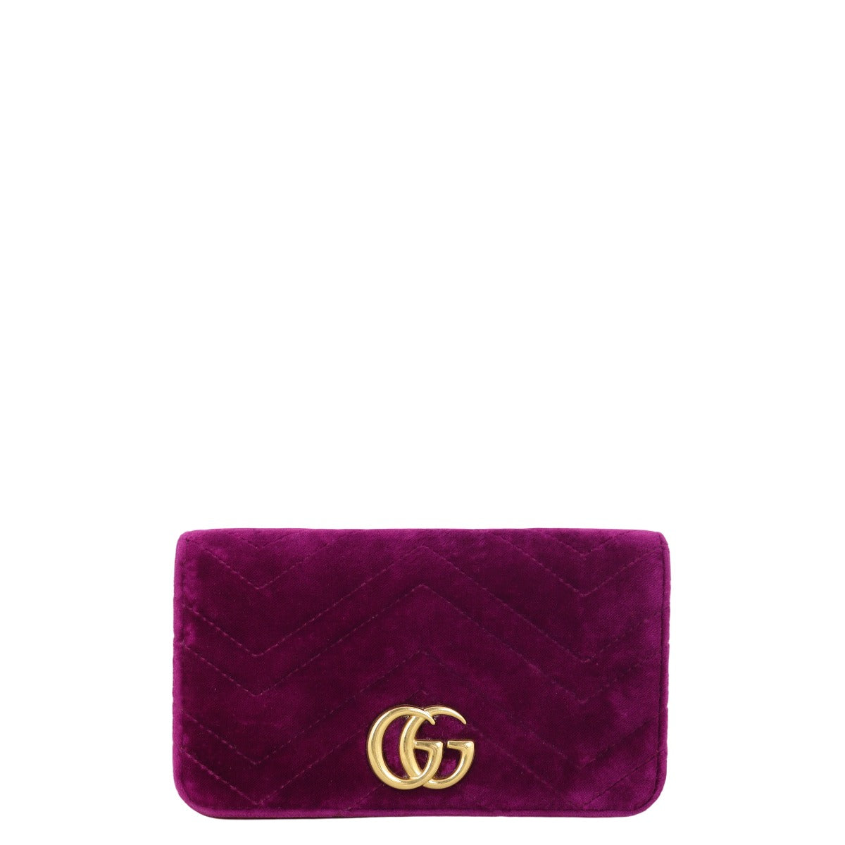 Gucci GG Marmont Velvet Super Mini Shoulder Bag