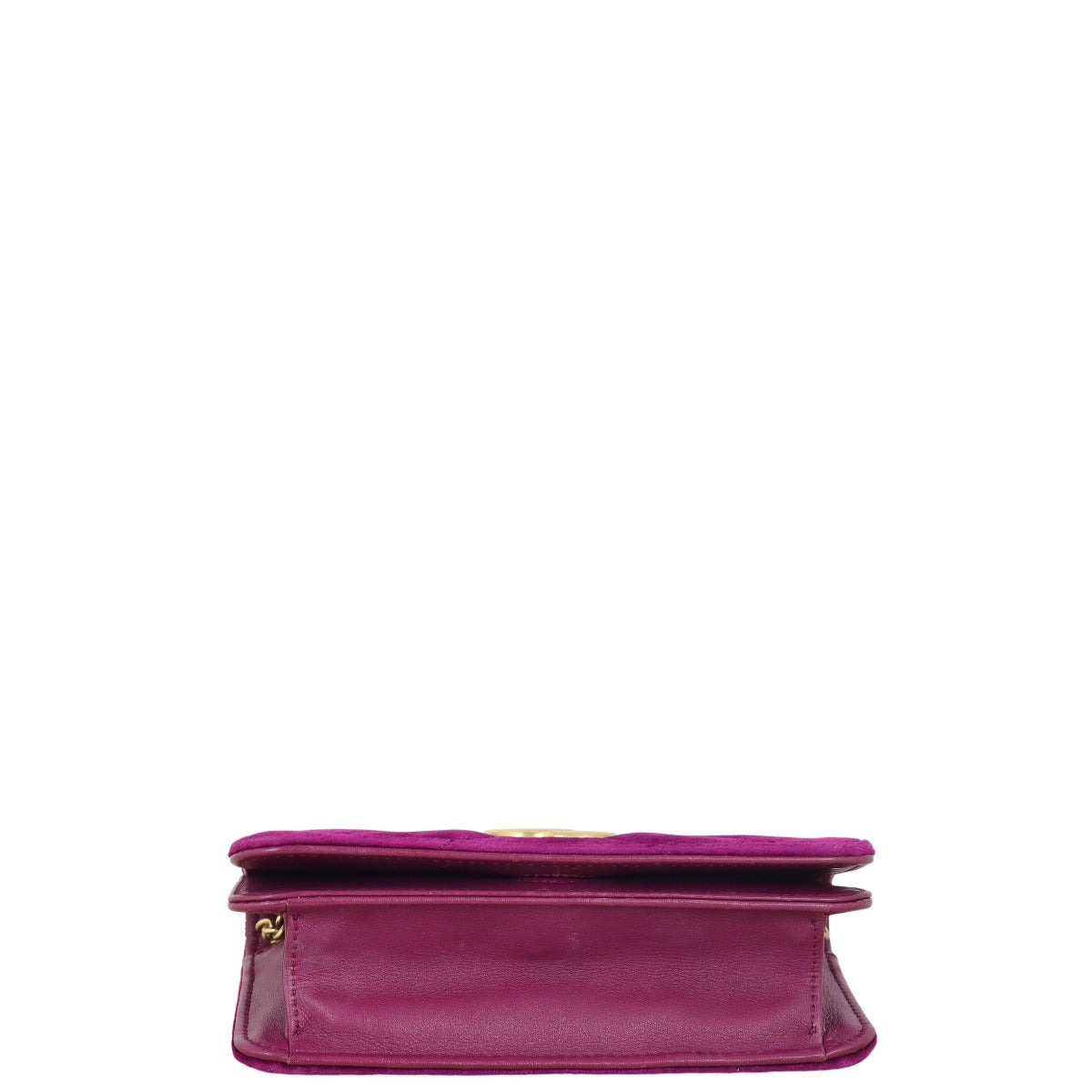 Gucci GG Marmont Velvet Super Mini Shoulder Bag