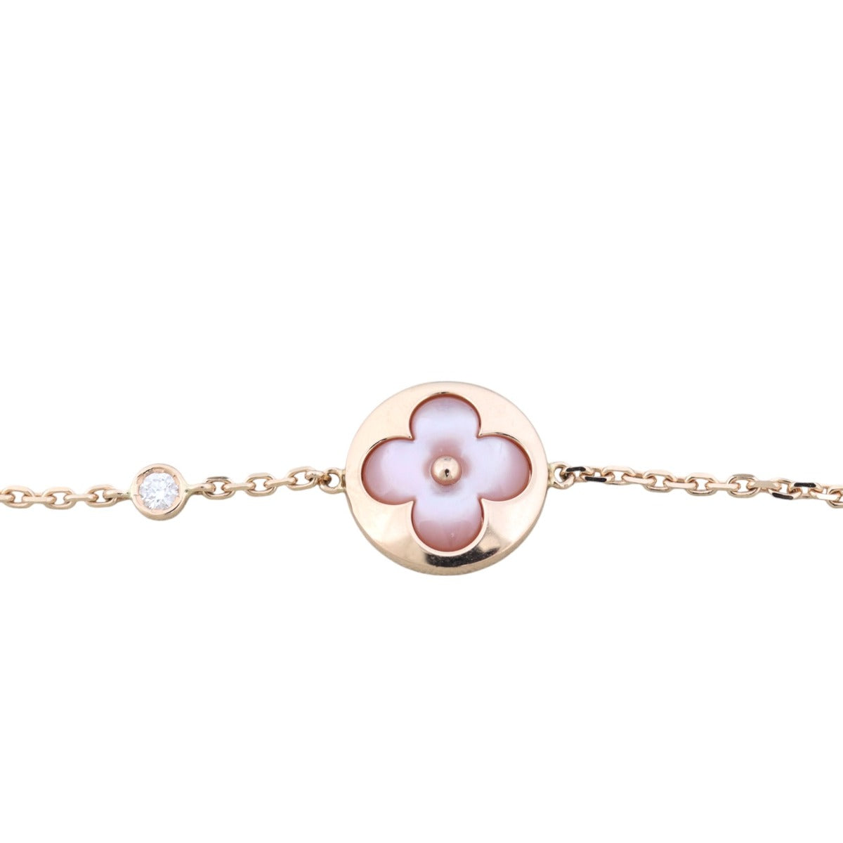 Louis Vuitton Color Blossom BB Sun Pink Mother of Pearl Diamond Bracelet