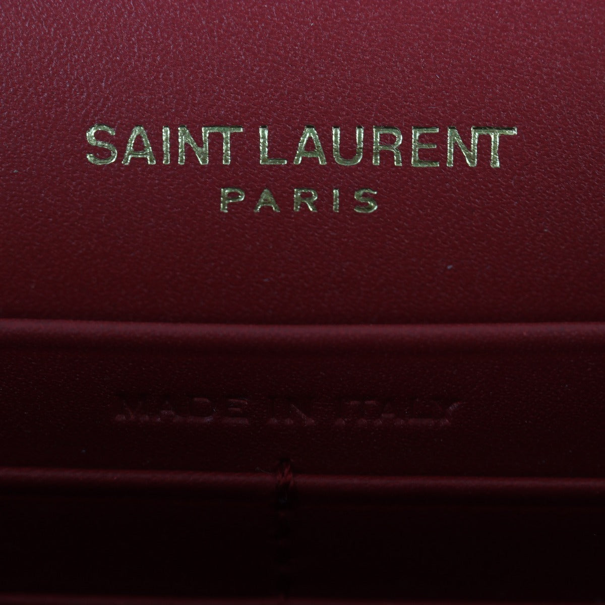 Saint Laurent Kate Tassel Chain Wallet