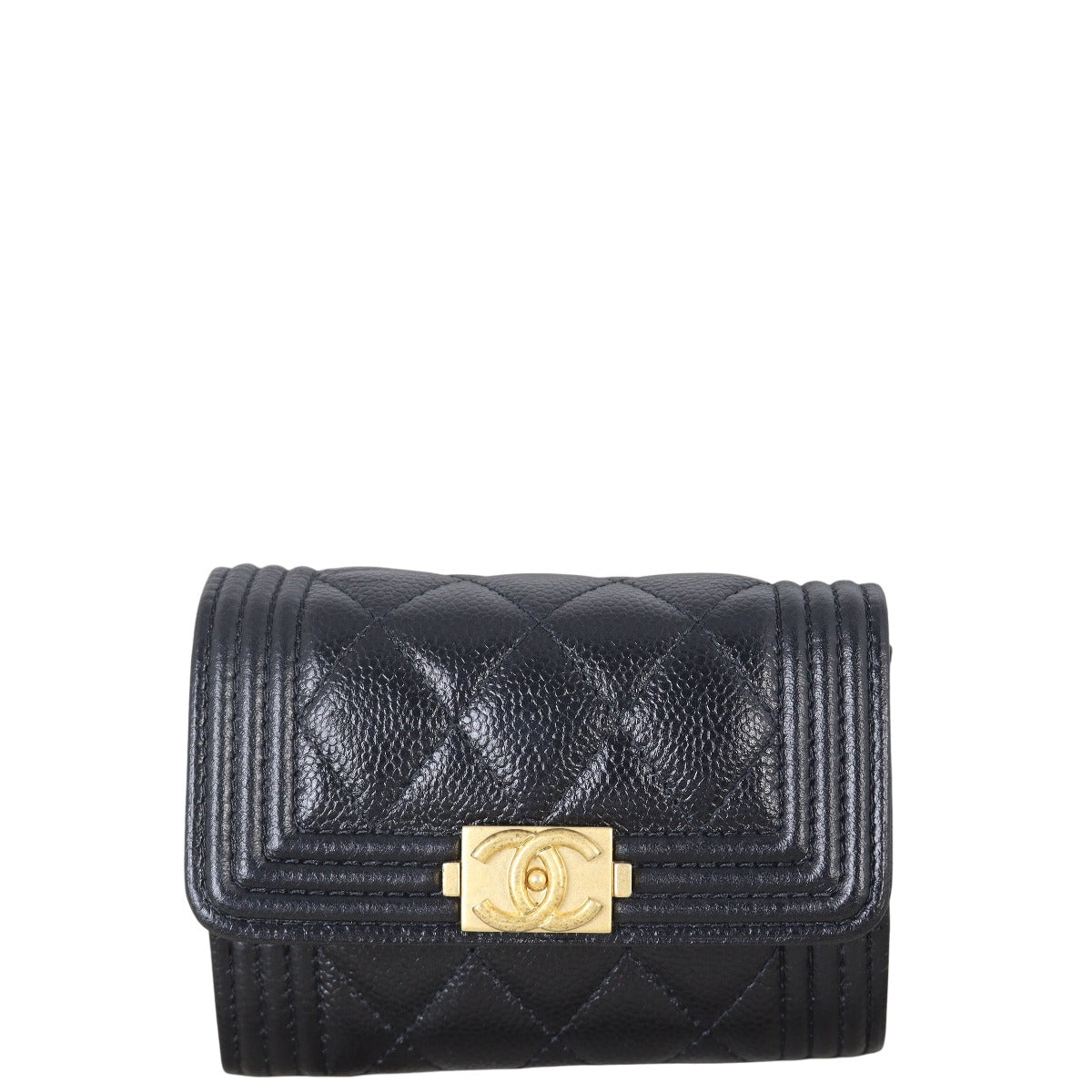 Chanel Boy Card Holder on Chain