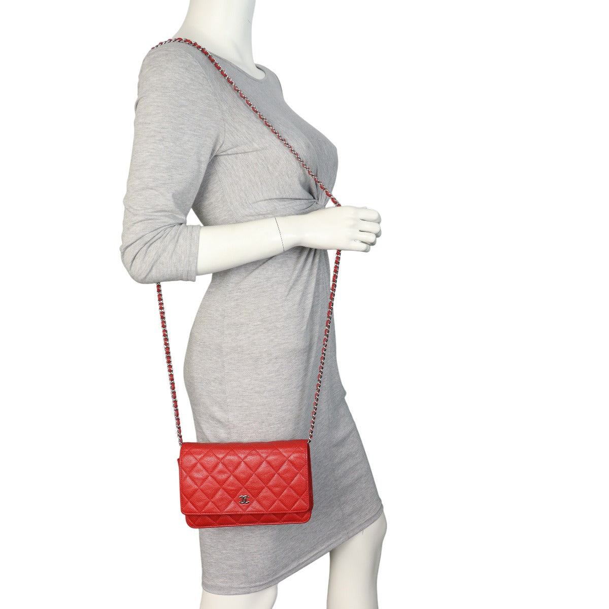 Chanel Classic Wallet on Chain