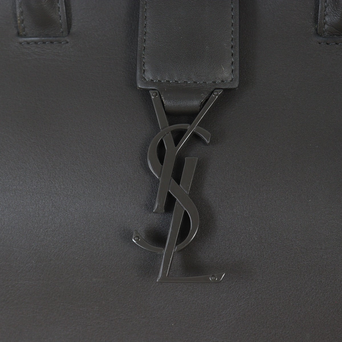 Saint Laurent Downtown Cabas Croc-Embossed