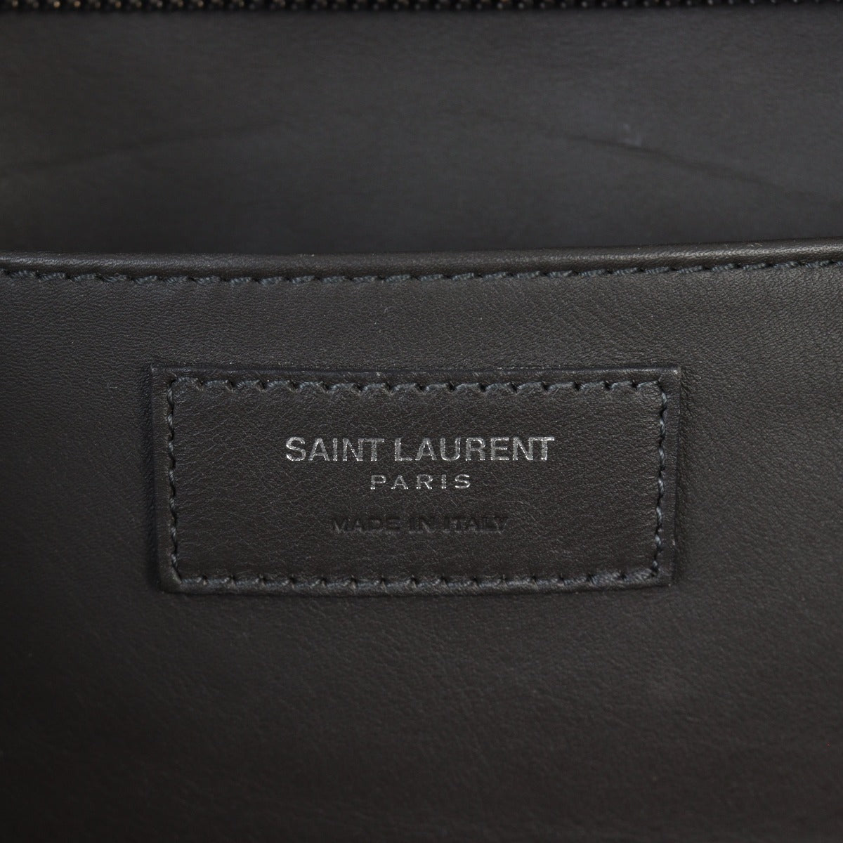 Saint Laurent Downtown Cabas Croc-Embossed