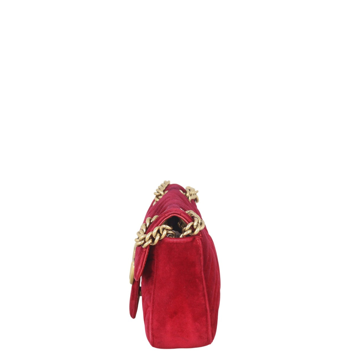 Gucci Marmont Velvet Small Shoulder Bag