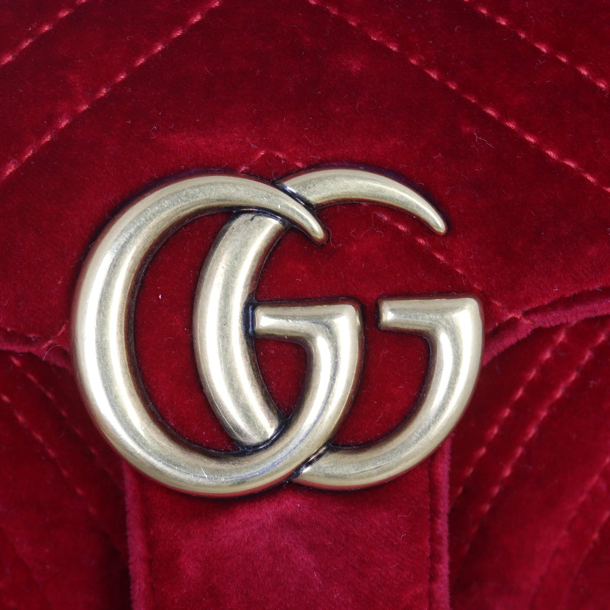 Gucci Marmont Velvet Small Shoulder Bag