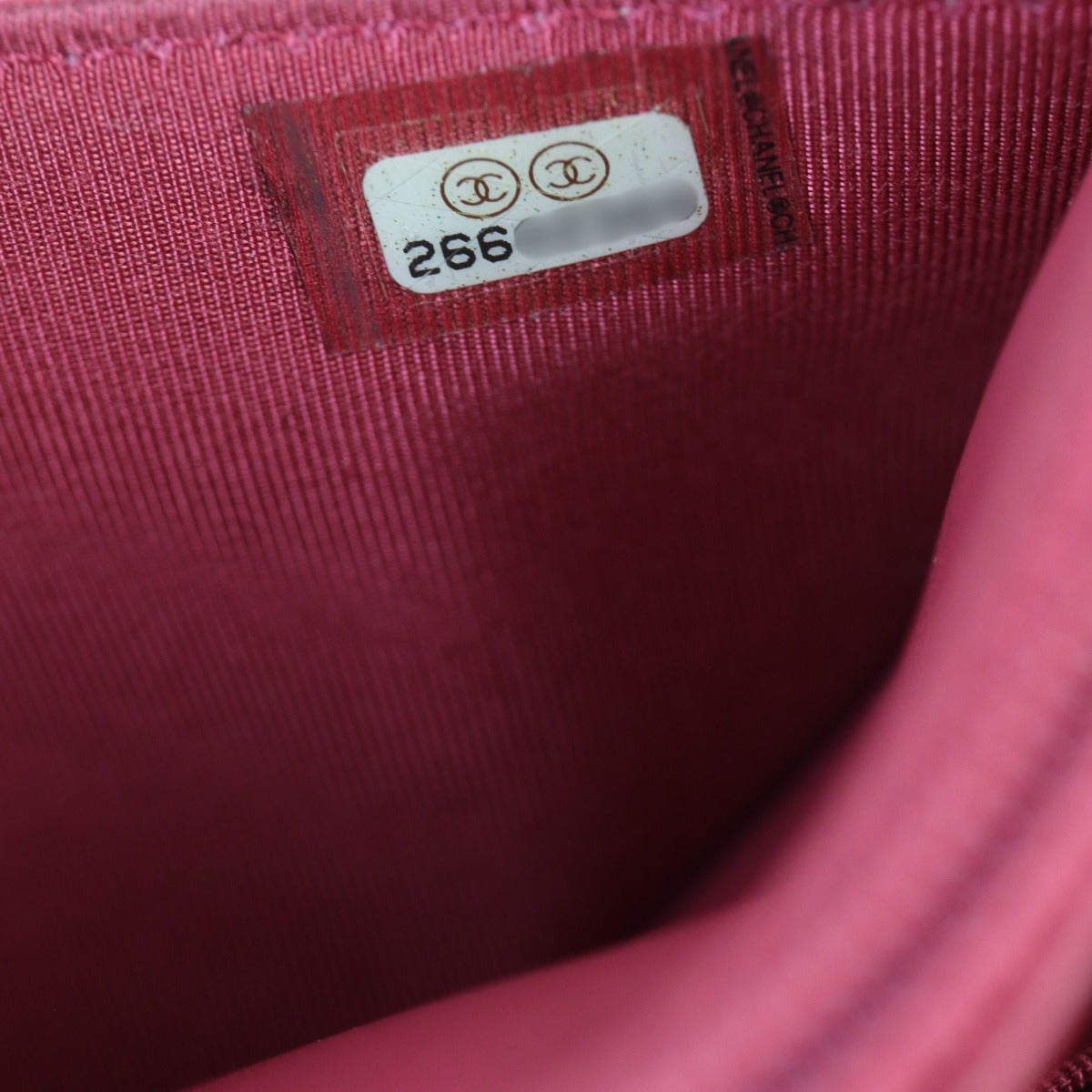 Chanel Classic Wallet on Chain