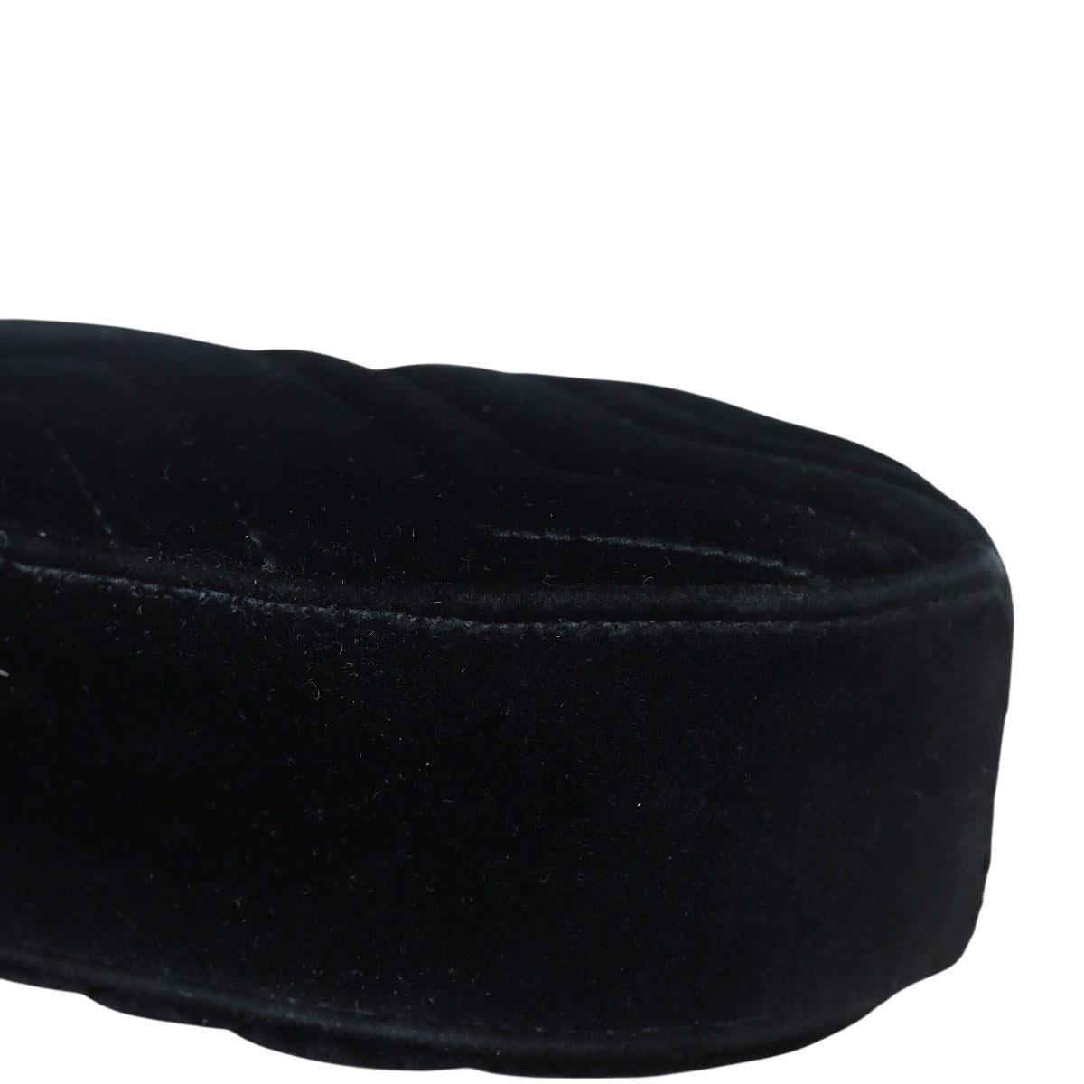 Gucci GG Marmont Matelasse Velvet Belt Bag