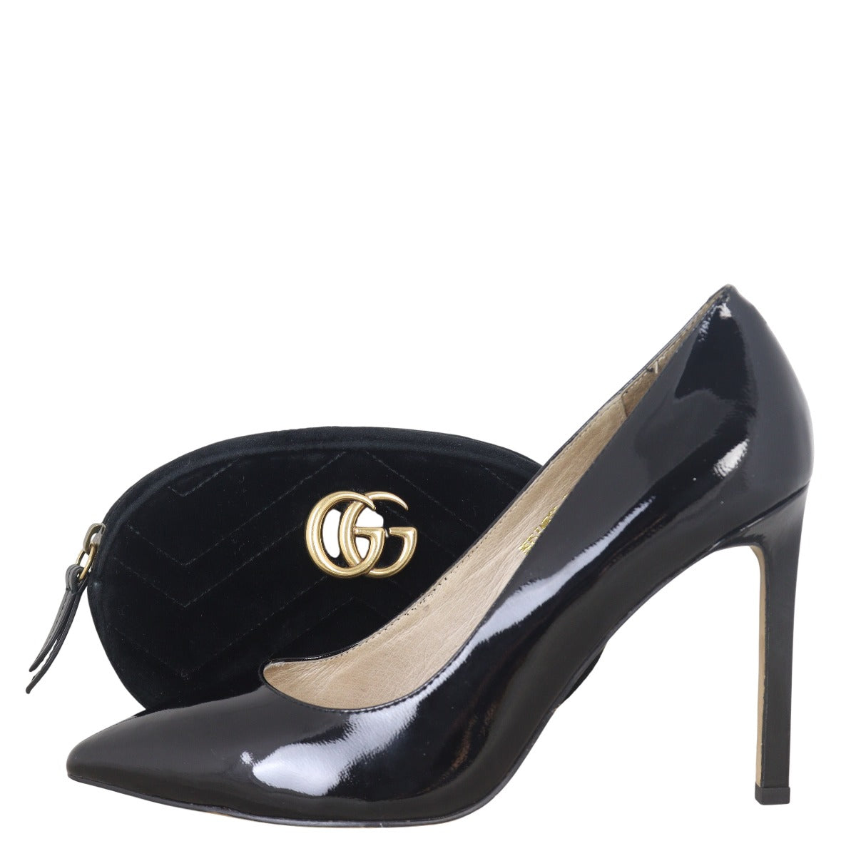 Gucci GG Marmont Matelasse Velvet Belt Bag