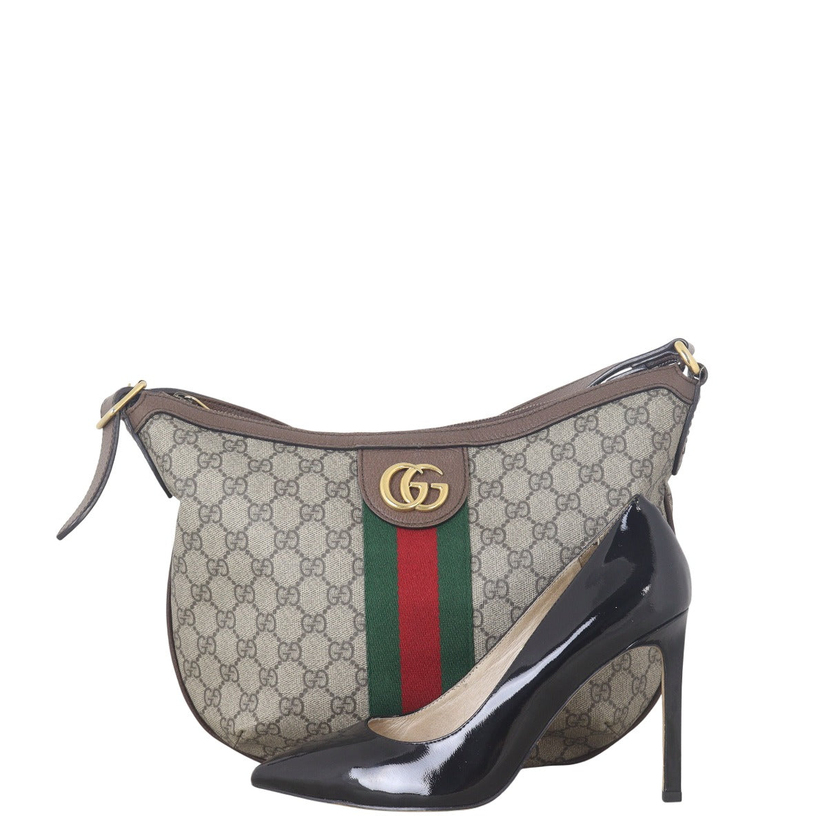Gucci Ophidia Half Moon Small Hobo