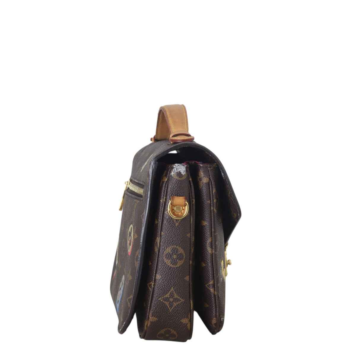 Louis Vuitton Pochette Metis Monogram Love Lock