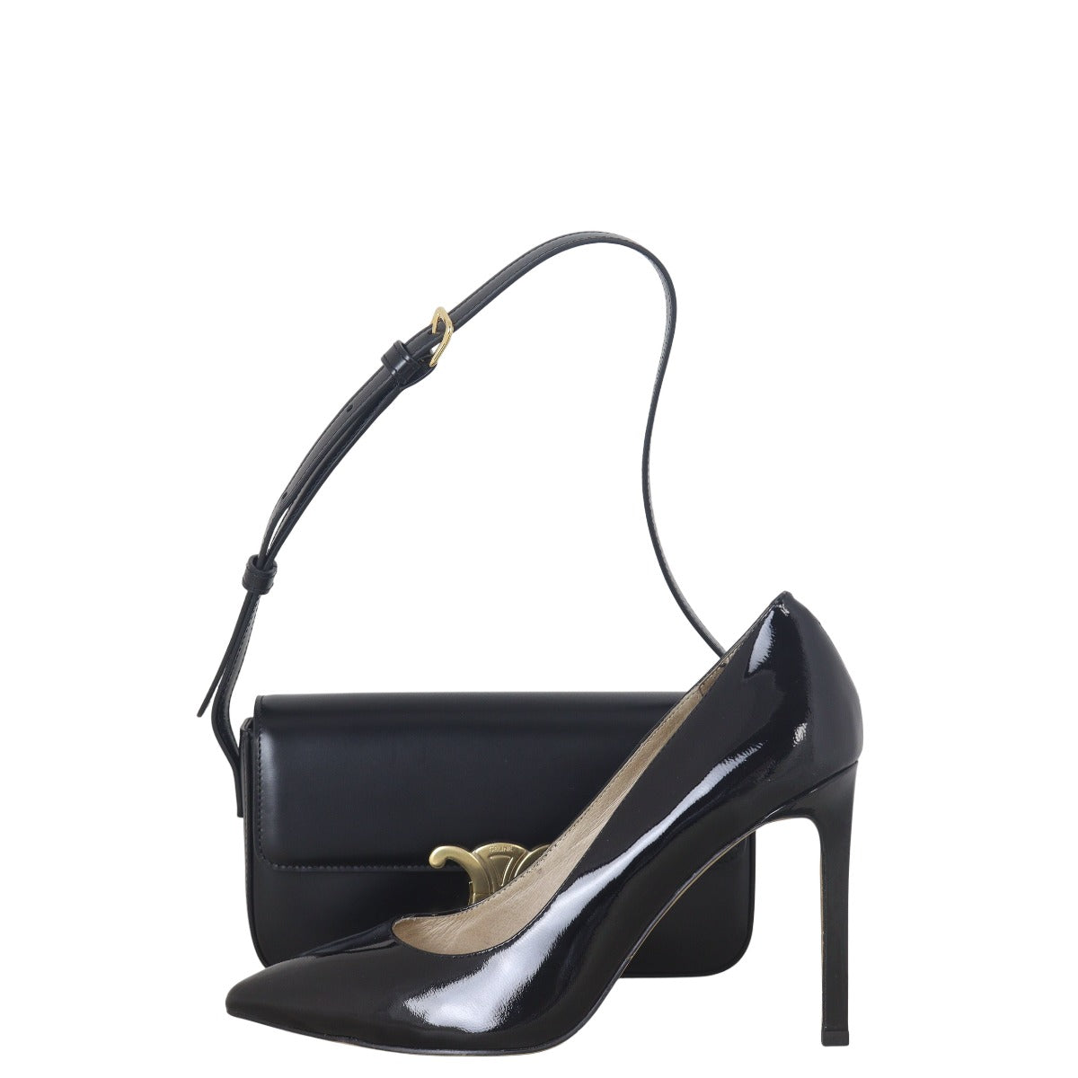 Celine Triomphe Claude Shoulder Bag