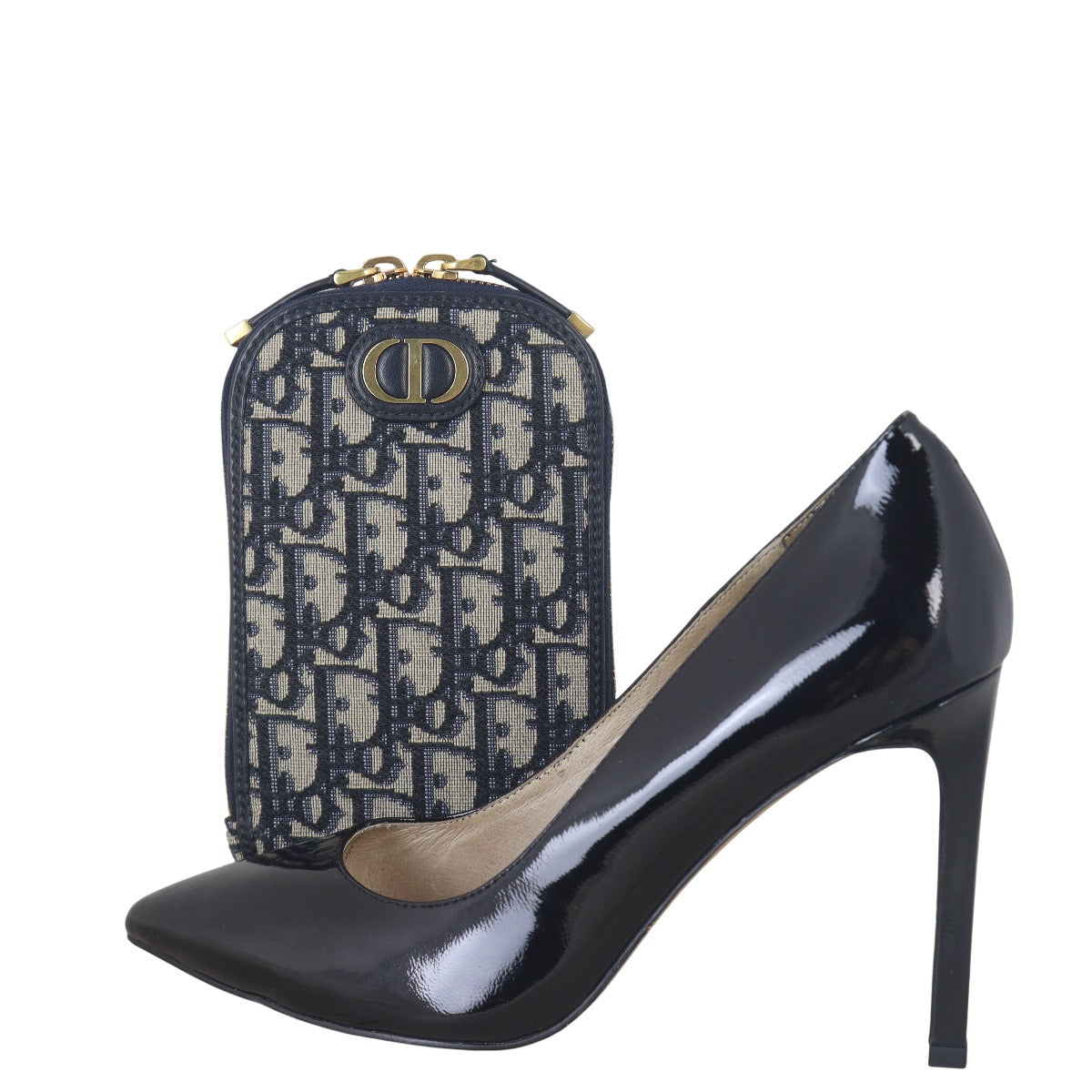 Dior 30 Montaigne Phone Holder Oblique