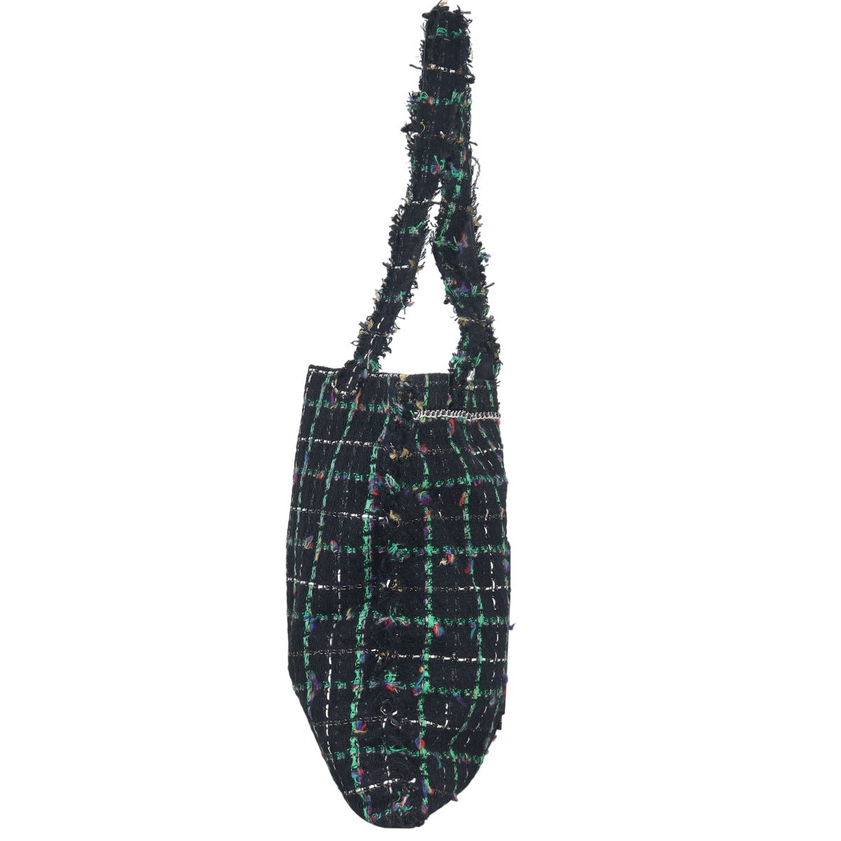 Chanel Resin Robot Tweed Shopping Tote