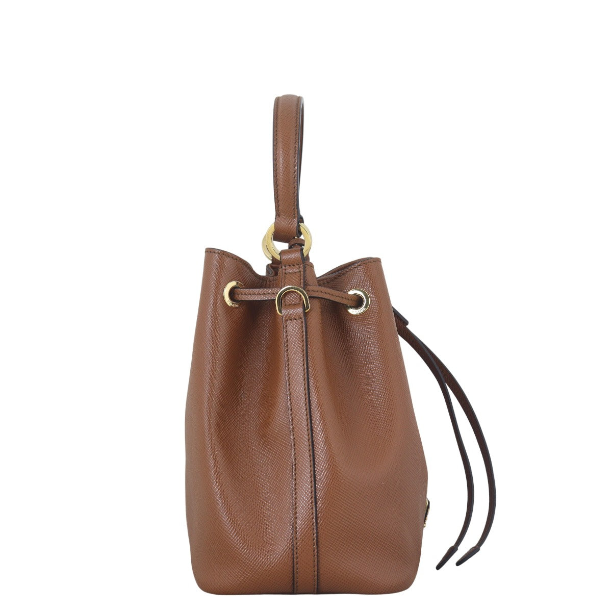 Prada Saffiano Cuir Bucket Bag