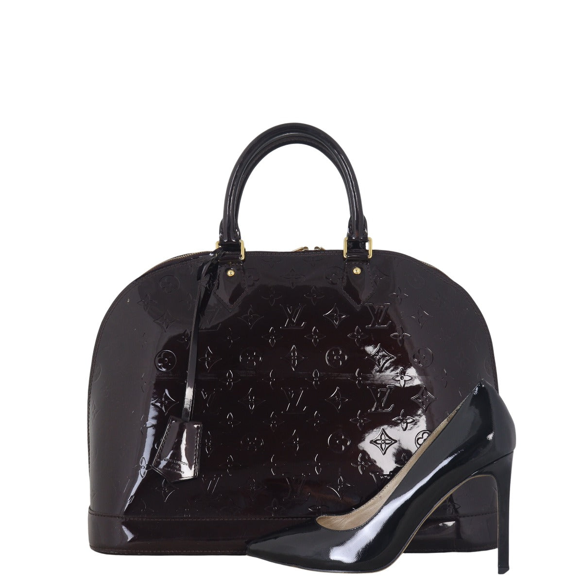 Louis Vuitton Alma GM Monogram Vernis