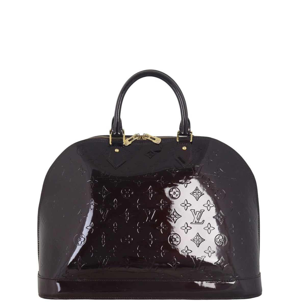 Louis Vuitton Alma GM Monogram Vernis