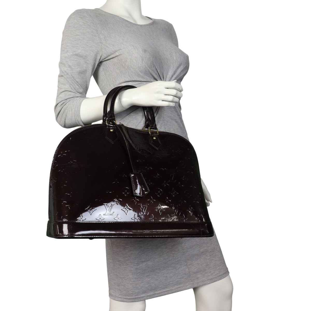 Louis Vuitton Alma GM Monogram Vernis