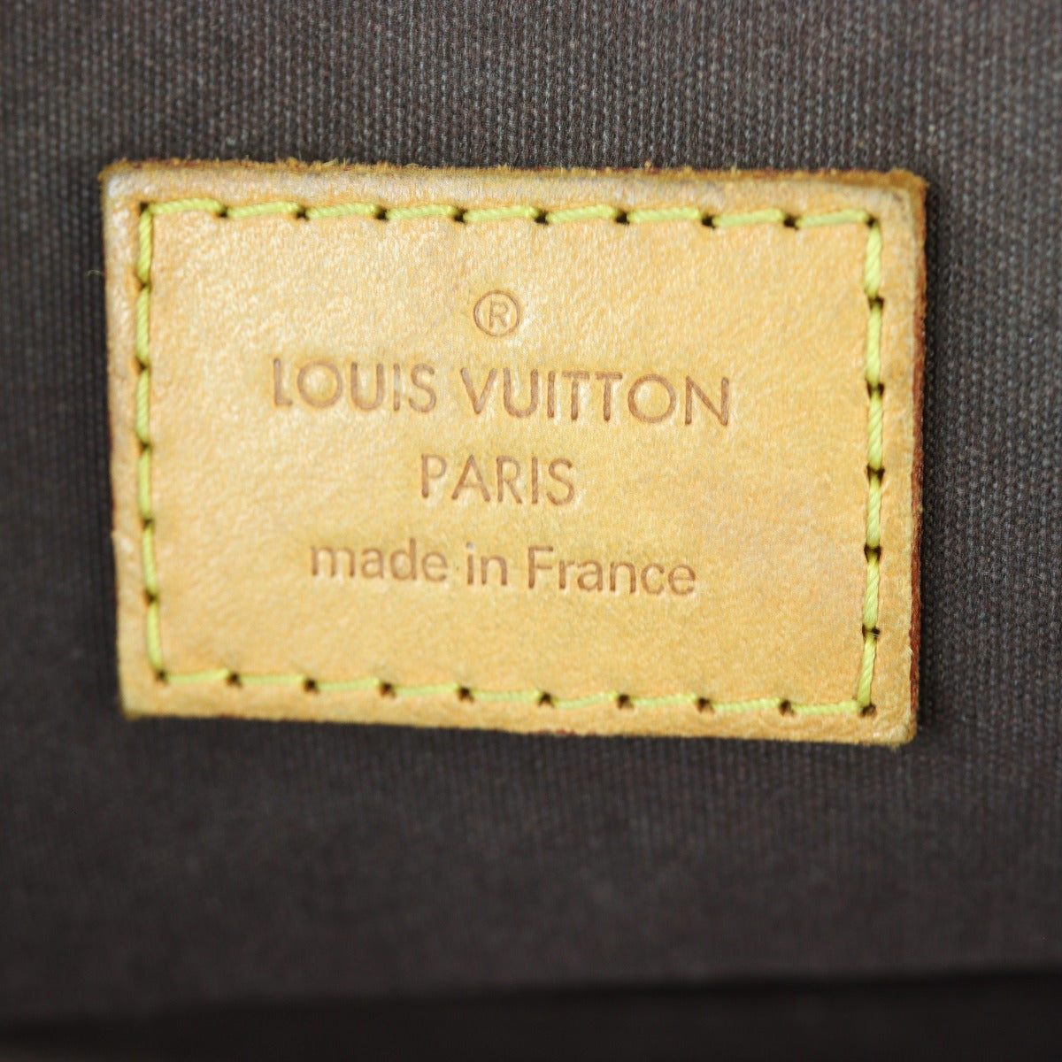 Louis Vuitton Alma GM Monogram Vernis