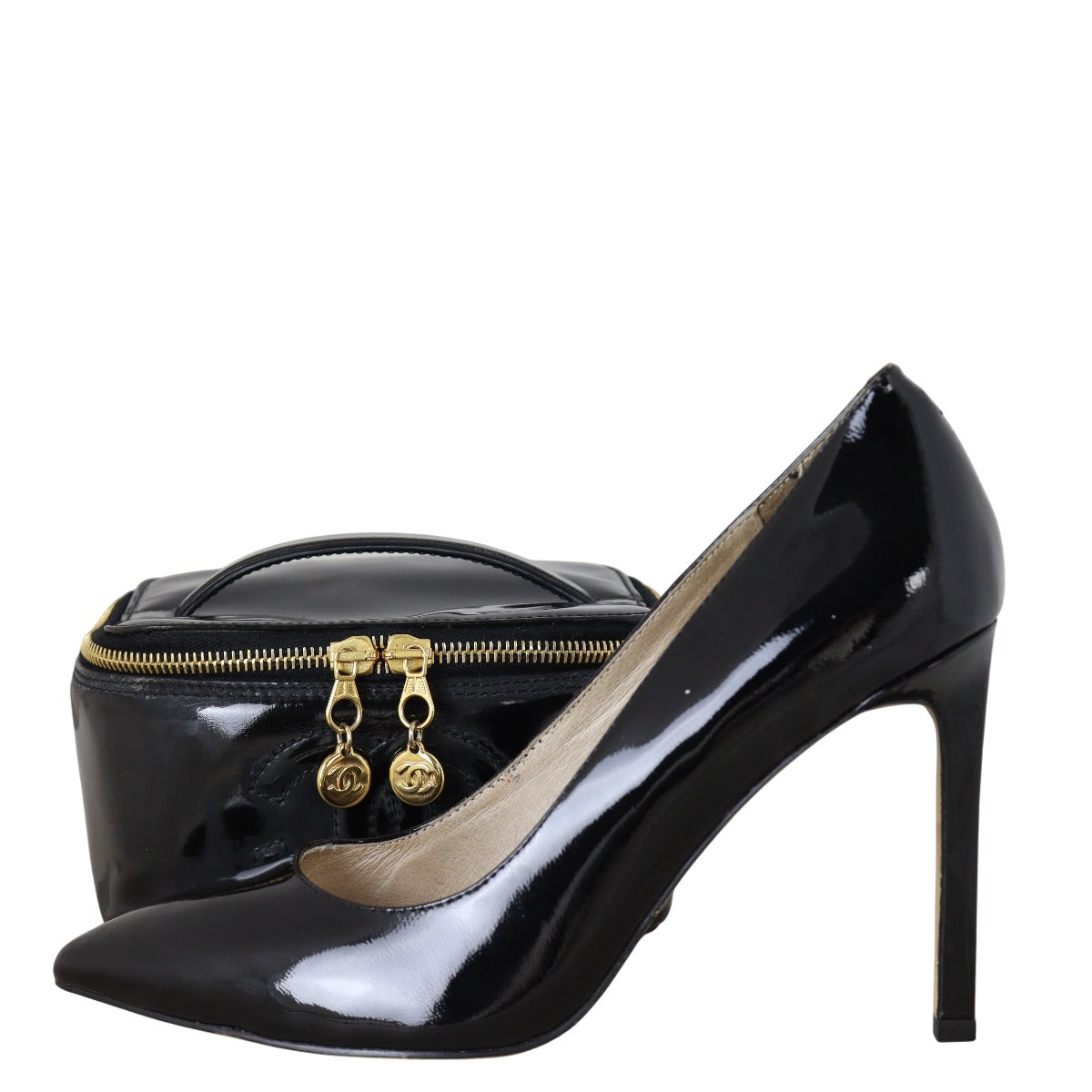 Chanel CC Vanity Case Patent