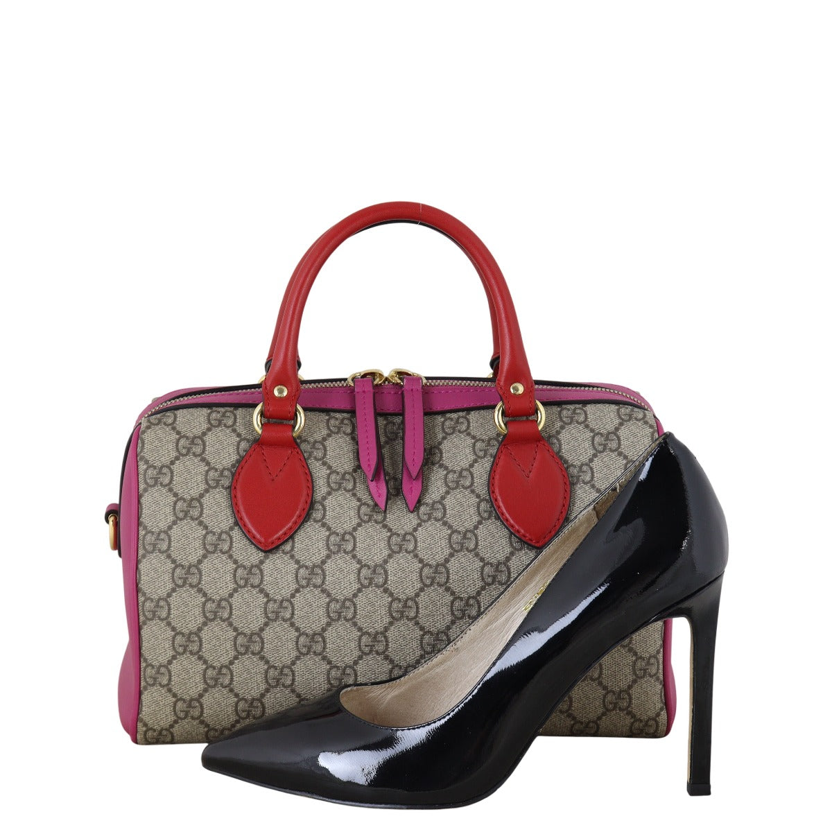 Gucci GG Supreme Small Boston Bag