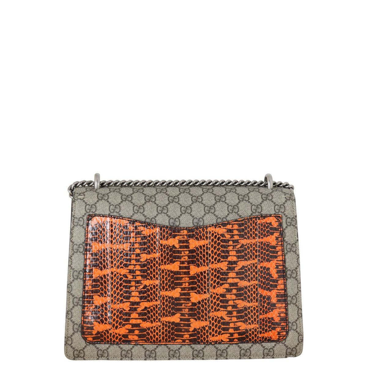 Gucci Dionysus GG Supreme Elton Embroidered Medium Shoulder Bag