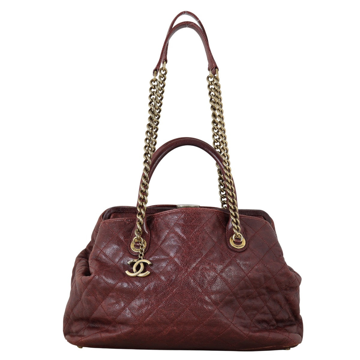 Chanel CC Frame Tote