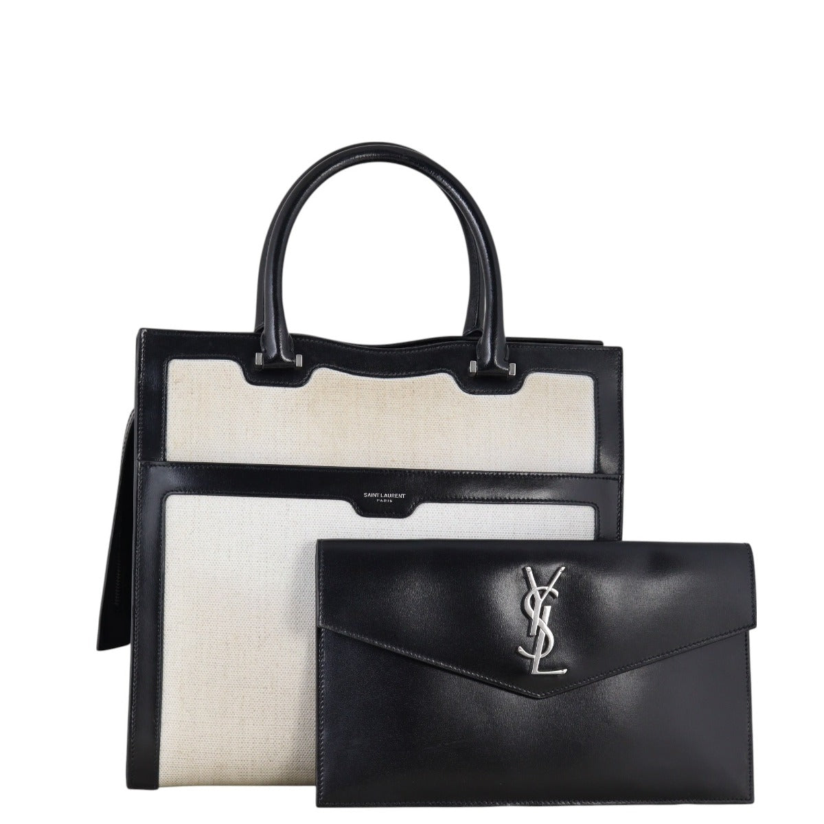 Saint Laurent Uptown Tote Large Canvas