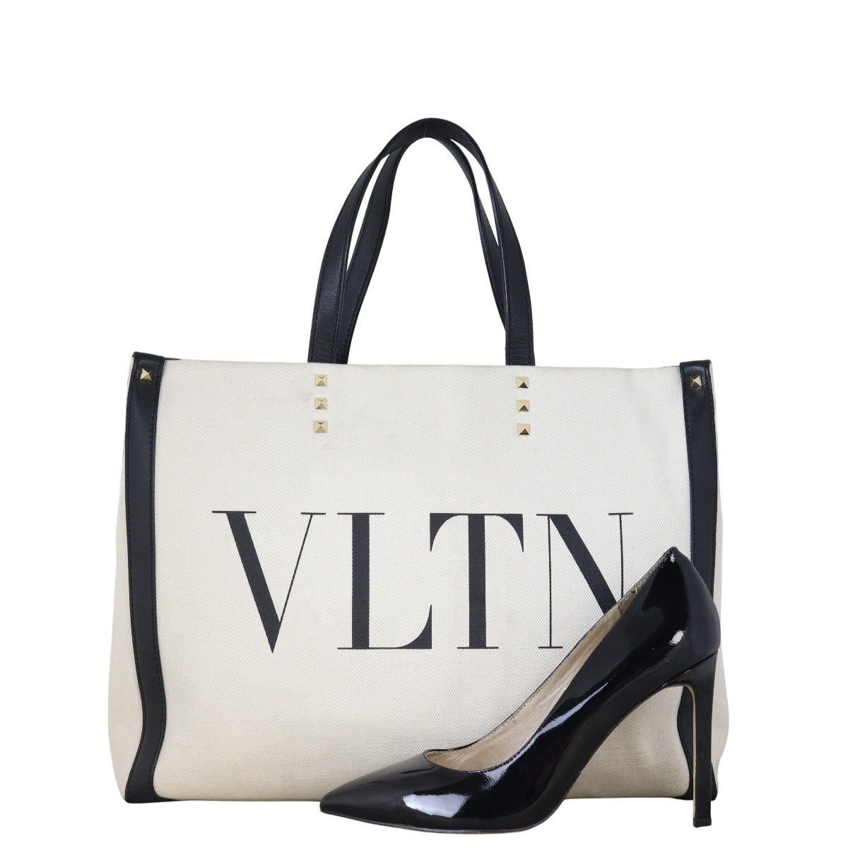 Valentino VLTN Logo Tote